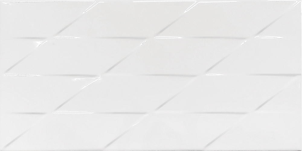 30X60 RELIEVE TECNO BLANCO BRILLO